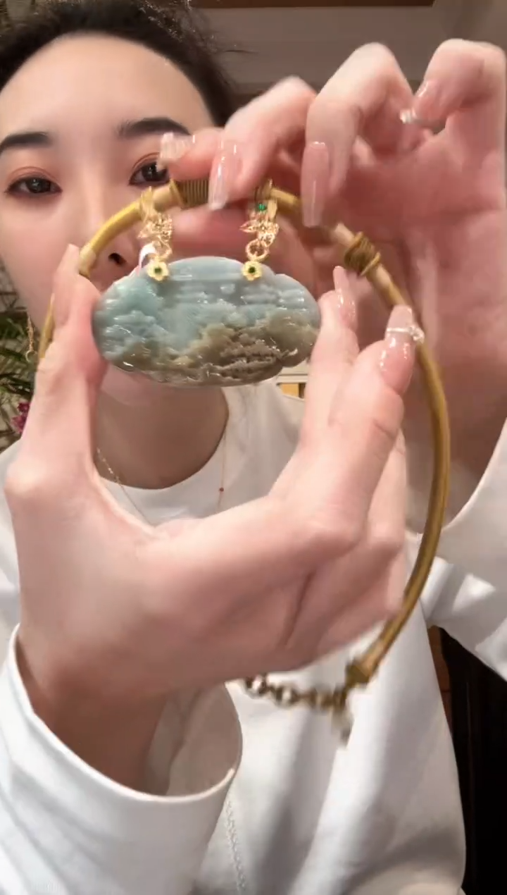 【闪购商品】翡翠颈饰未镶嵌国风