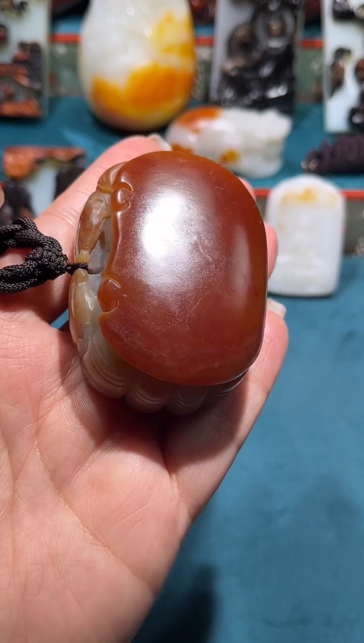 未镶嵌和田玉挂件一**凉1