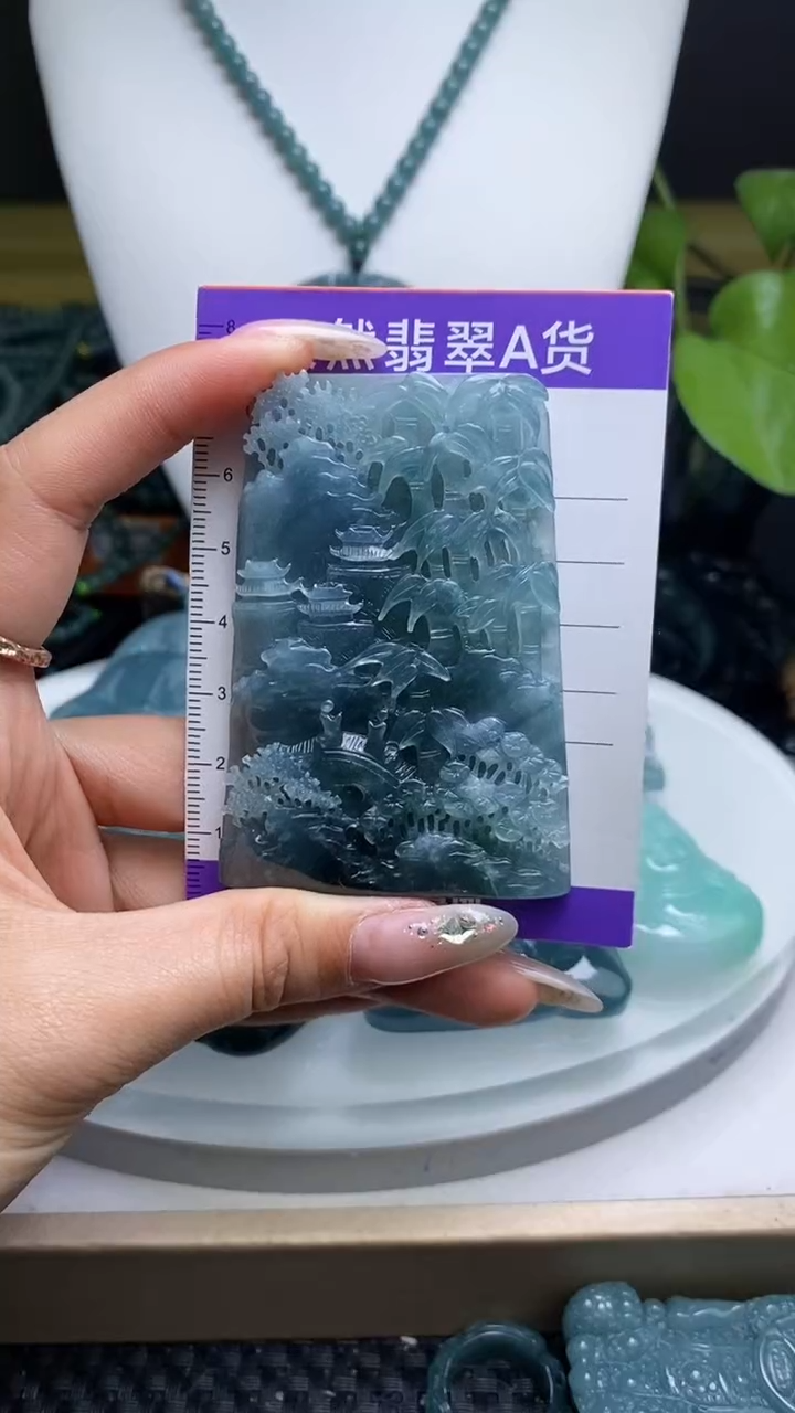 【闪购商品】翡翠未镶嵌颈饰         