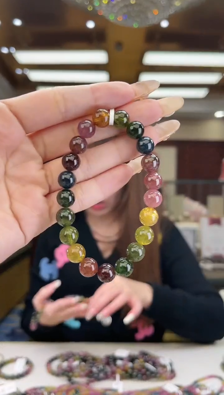 【闪购商品】碧玺/未镶嵌9mm+碧玺单圈多样性发货27