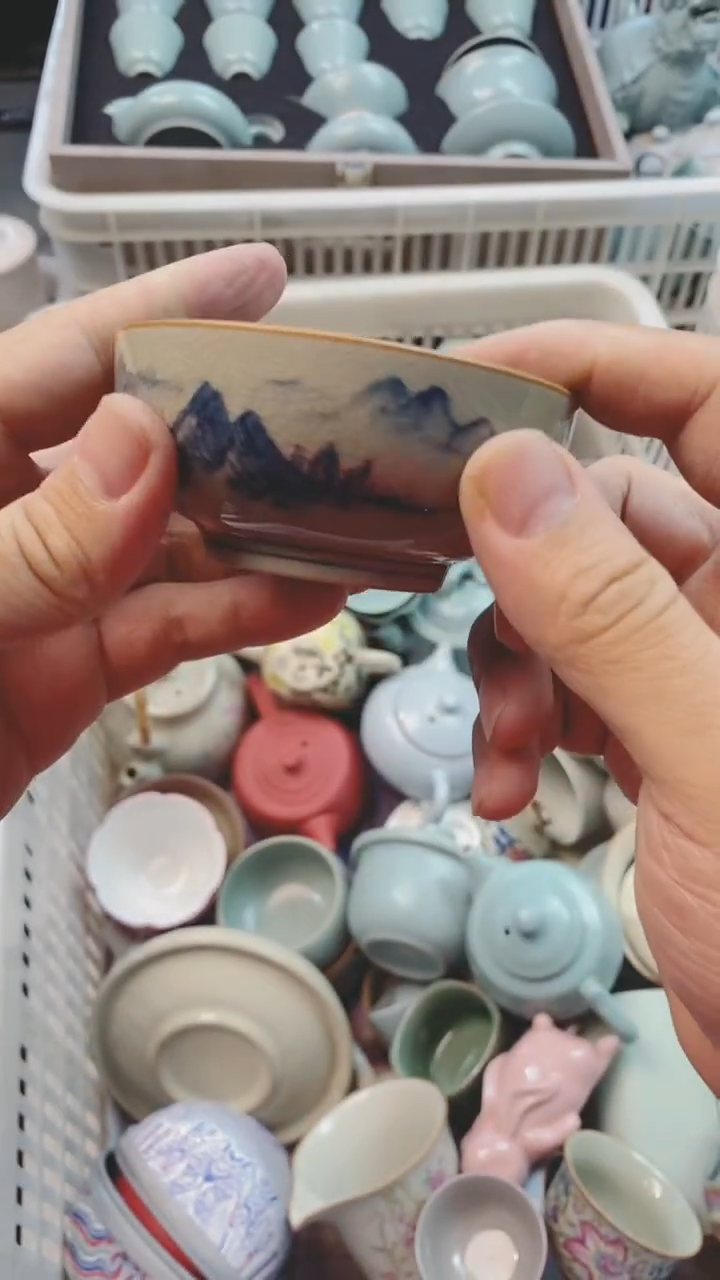 【闪购商品】微微瑕茶杯茶碗茶壶