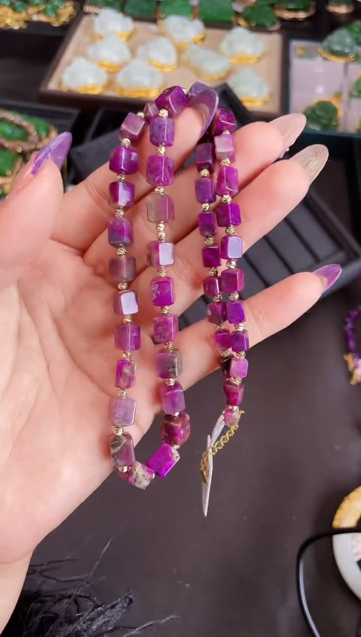 【闪购商品】苏纪石（舒俱来）项链未镶嵌多样性发一（货头）