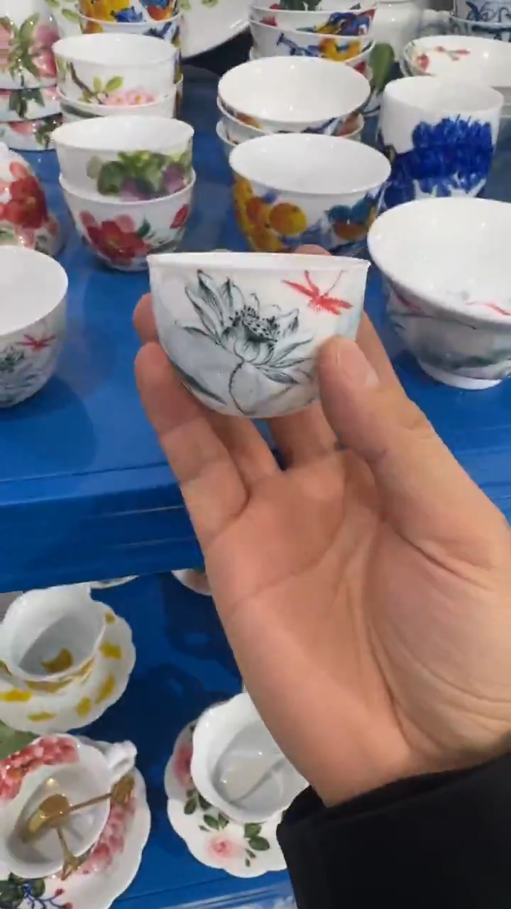 其他景德镇高温瓷（小缸杯）