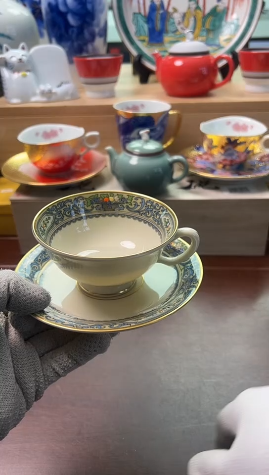 【闪购商品】中古回流瓷器好看，谨慎参拍