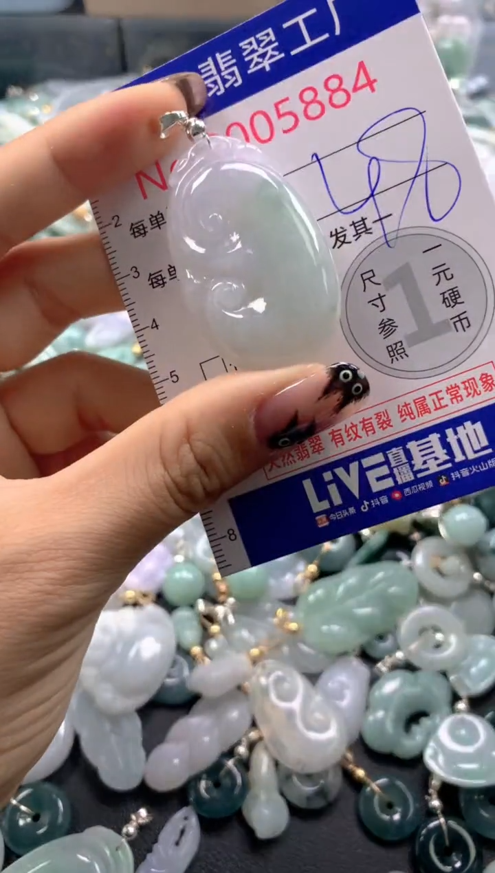 颈饰未镶嵌翡翠5884