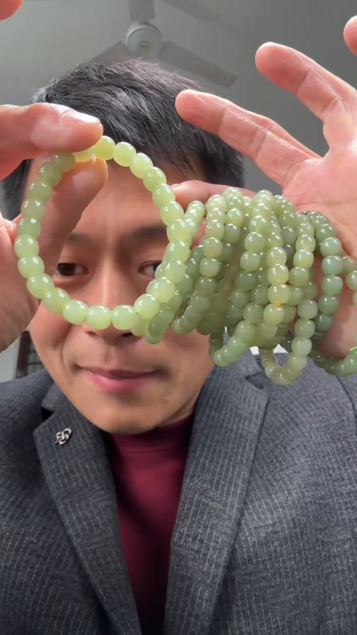 颈饰未镶嵌和田玉若羌手串多样性拍一发一件8