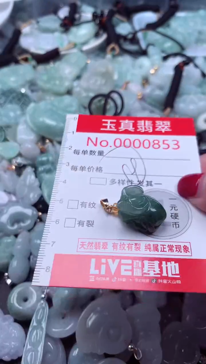 颈饰未镶嵌翡翠853