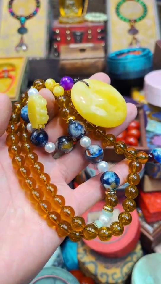 【闪购商品】蜜蜡裸石未镶嵌A瑞哥专属高端精品45