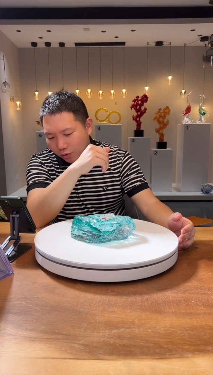 【闪购商品】茶宠巴比特美学 烟灰缸  天青色