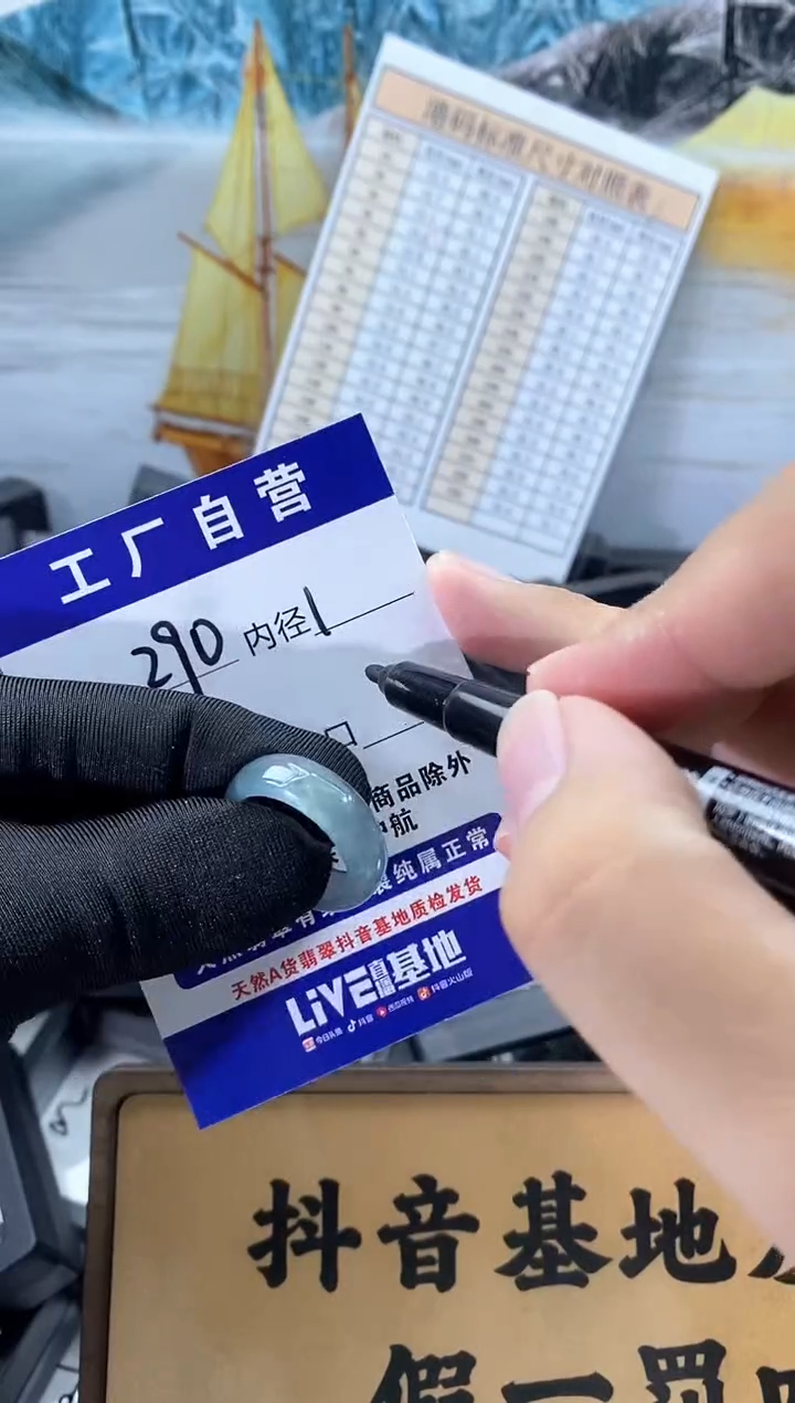 未镶嵌戒圈翡翠209
