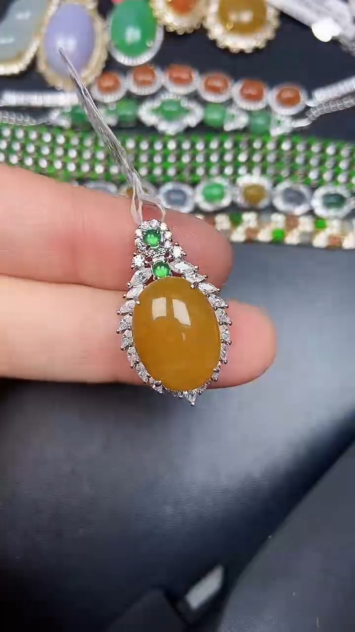 银S925镶嵌戒指翡翠2800