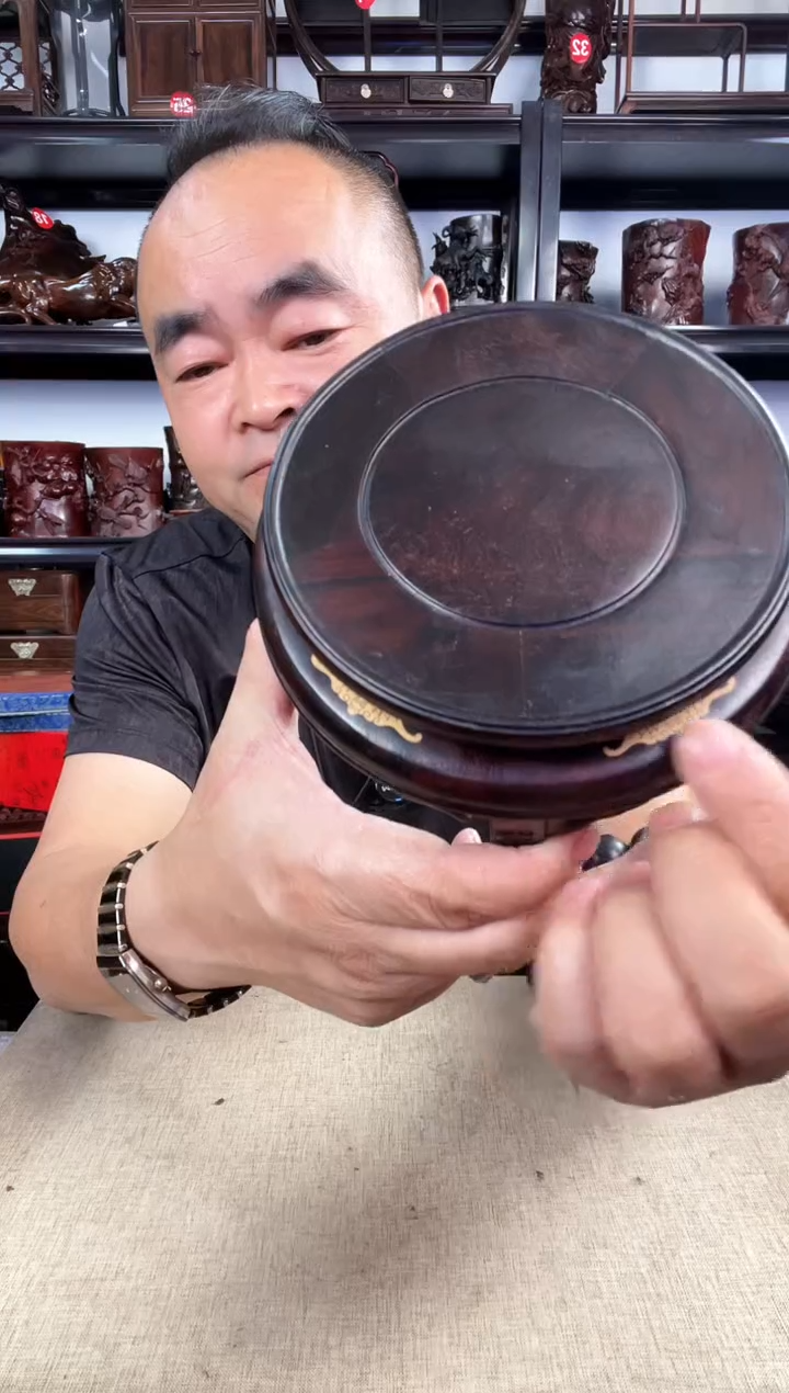 木623瑕疵老李红木工艺品
