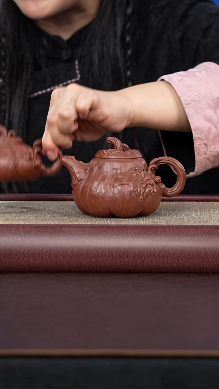 紫砂供春道婷婷紫砂48