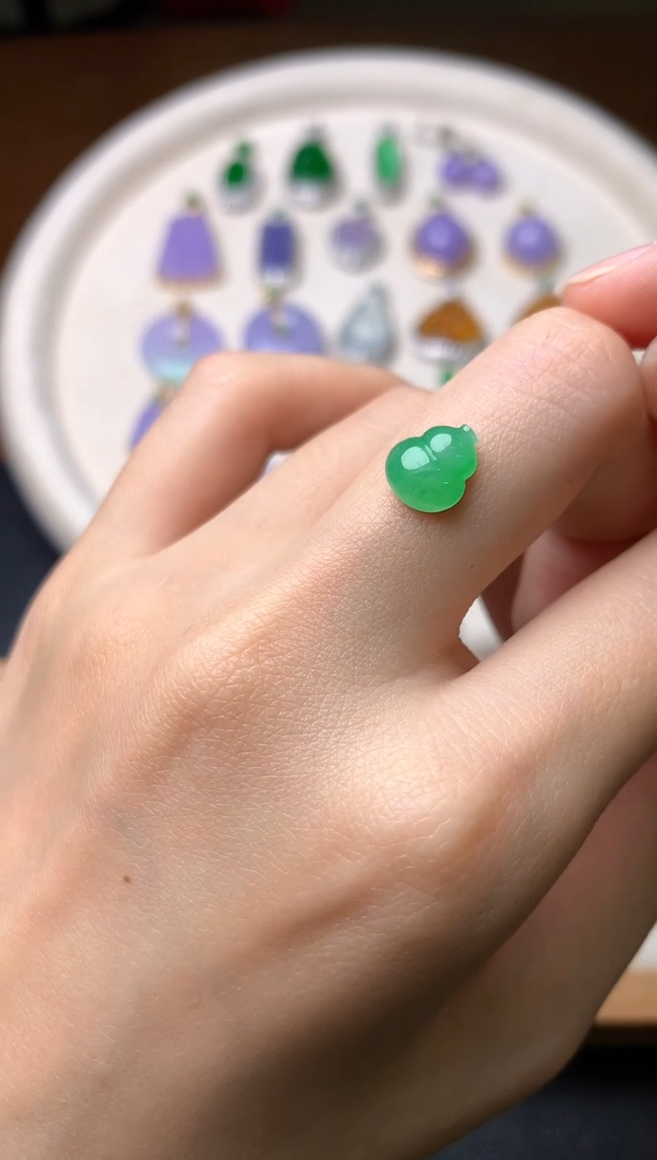 【闪购商品】定制翡翠未镶嵌裸石（镶嵌定制）