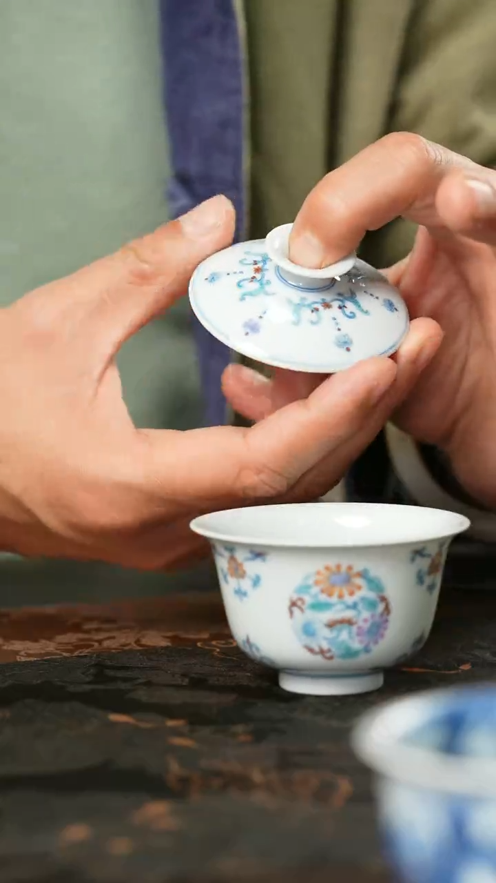 景德镇嘉墨陶瓷盖碗