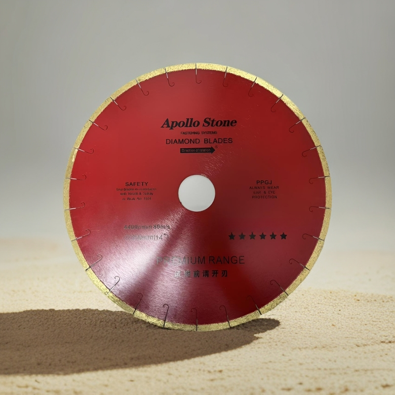 350#阿波罗大理石锯片、可以切石英石、岗石、倒角（鱼钩五金用品神器