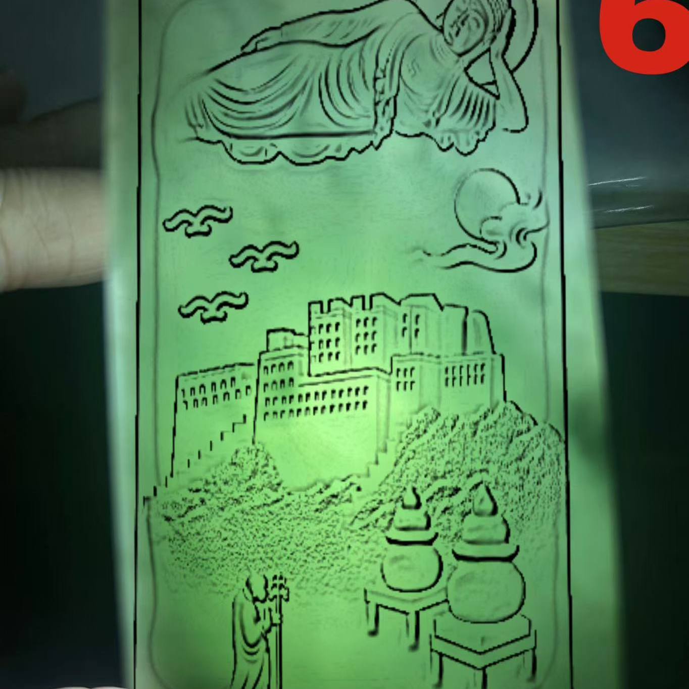 天然A货翡翠包工包料01126