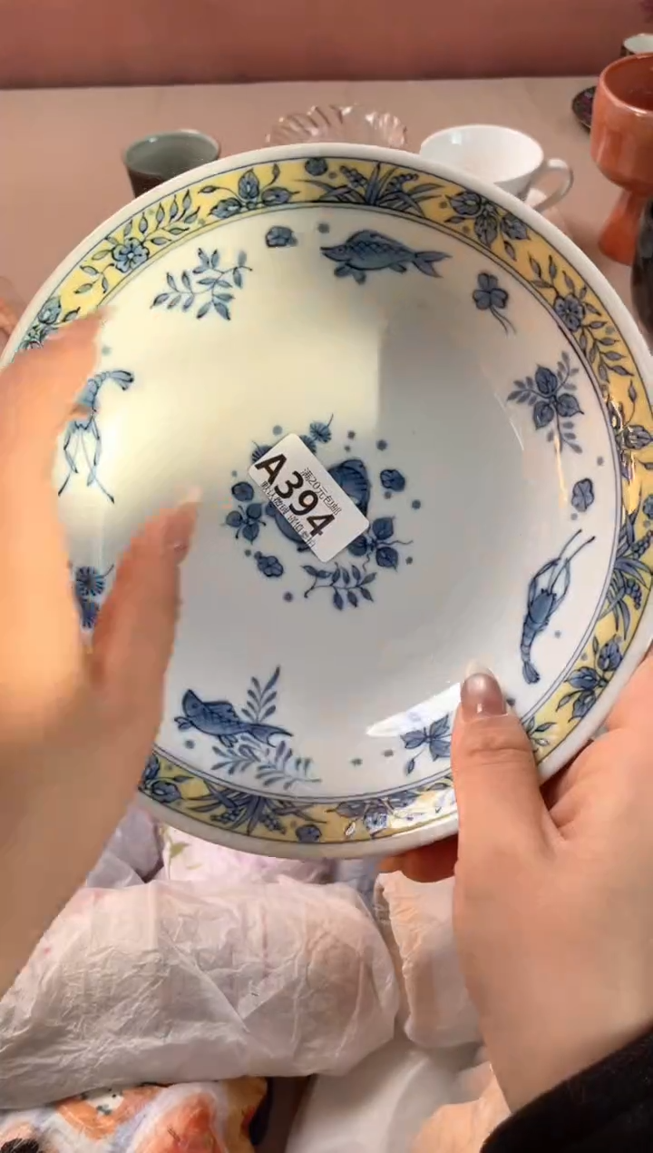 瓷片清**雅瓷器瓷器A394