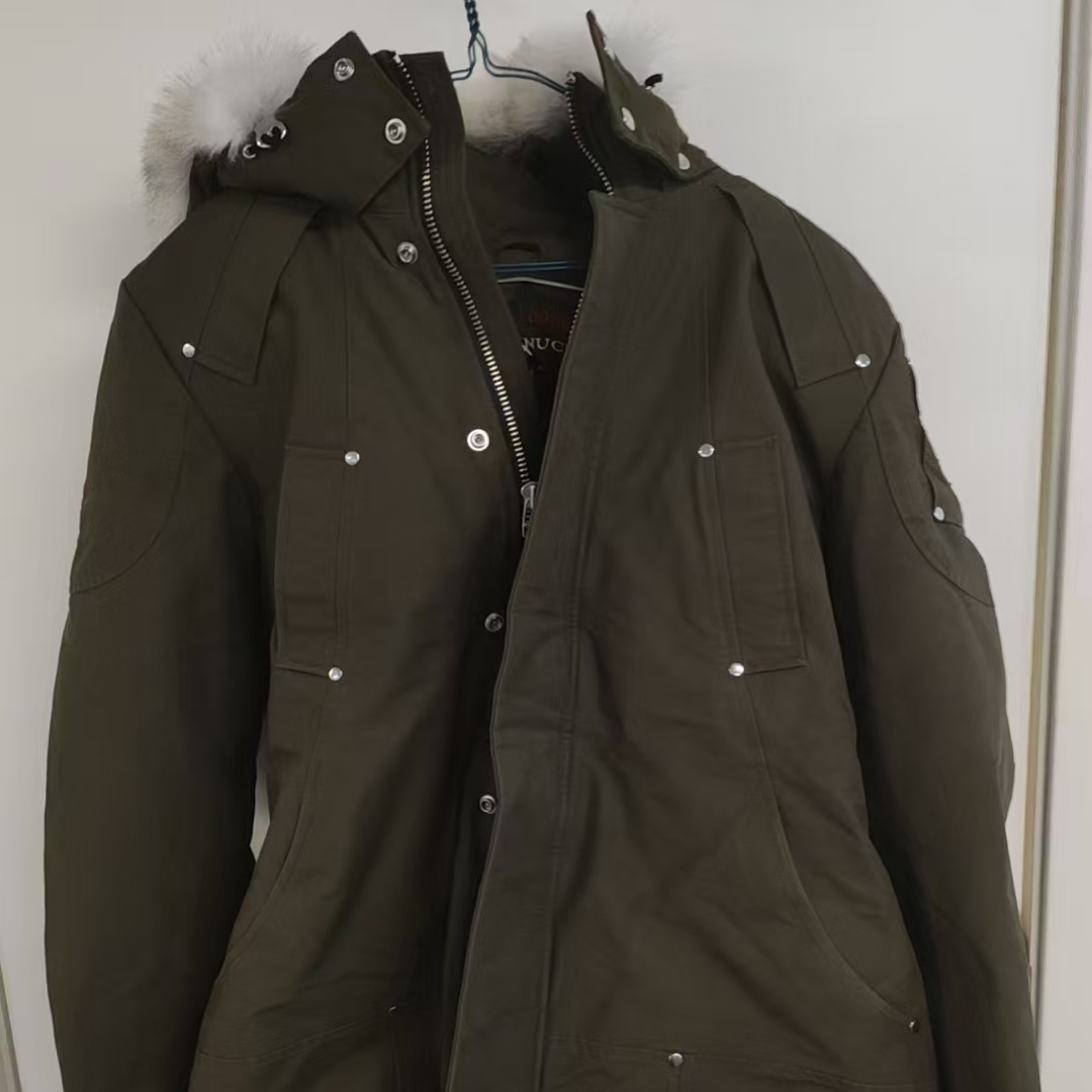 95新 MOOSE KNUCKLES/慕斯纳可兹 小剪刀羽绒服xl/250228ZMP8D03