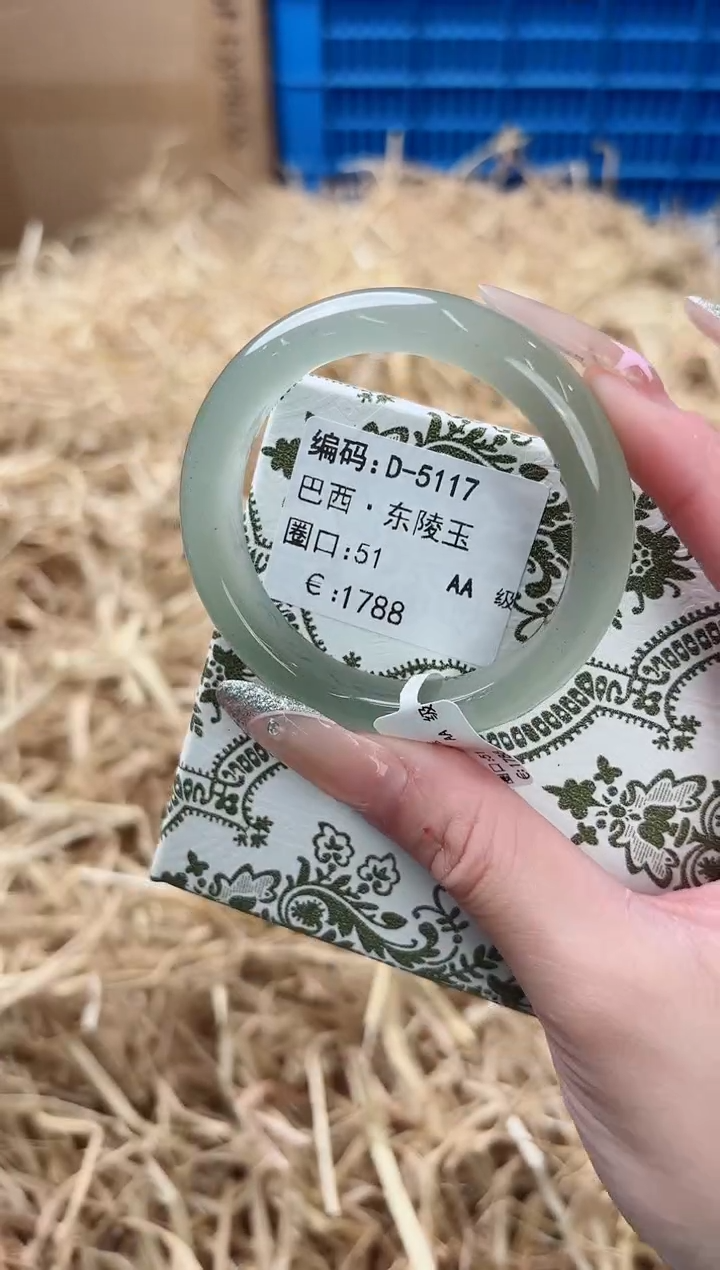 未镶嵌手镯石英质玉D-5117