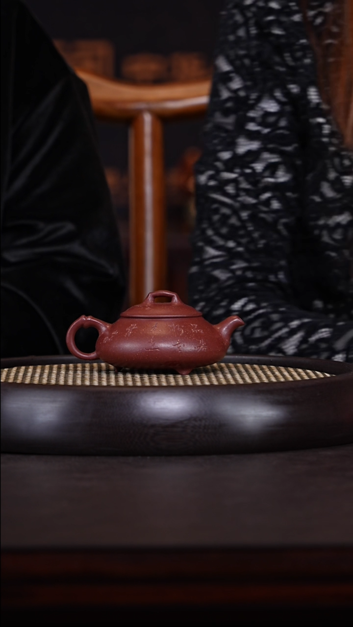 【闪购商品】紫砂茶壶淘壶坊22-50紫玉金砂石瓢180cc