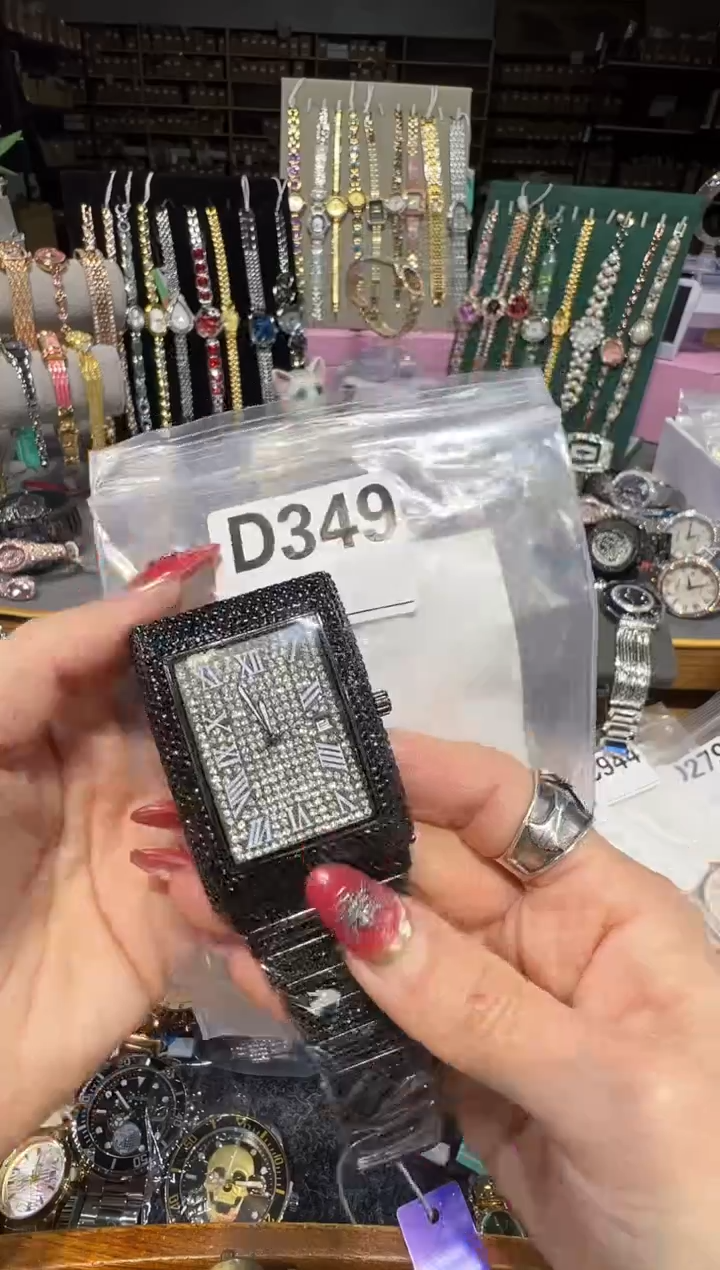 石英机芯不锈钢不锈钢直播定闪专用