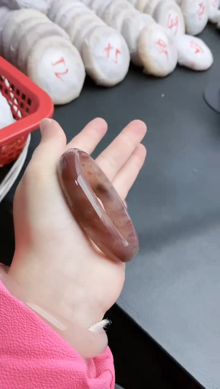 【闪购商品】石英质玉手镯未镶嵌355+59/60