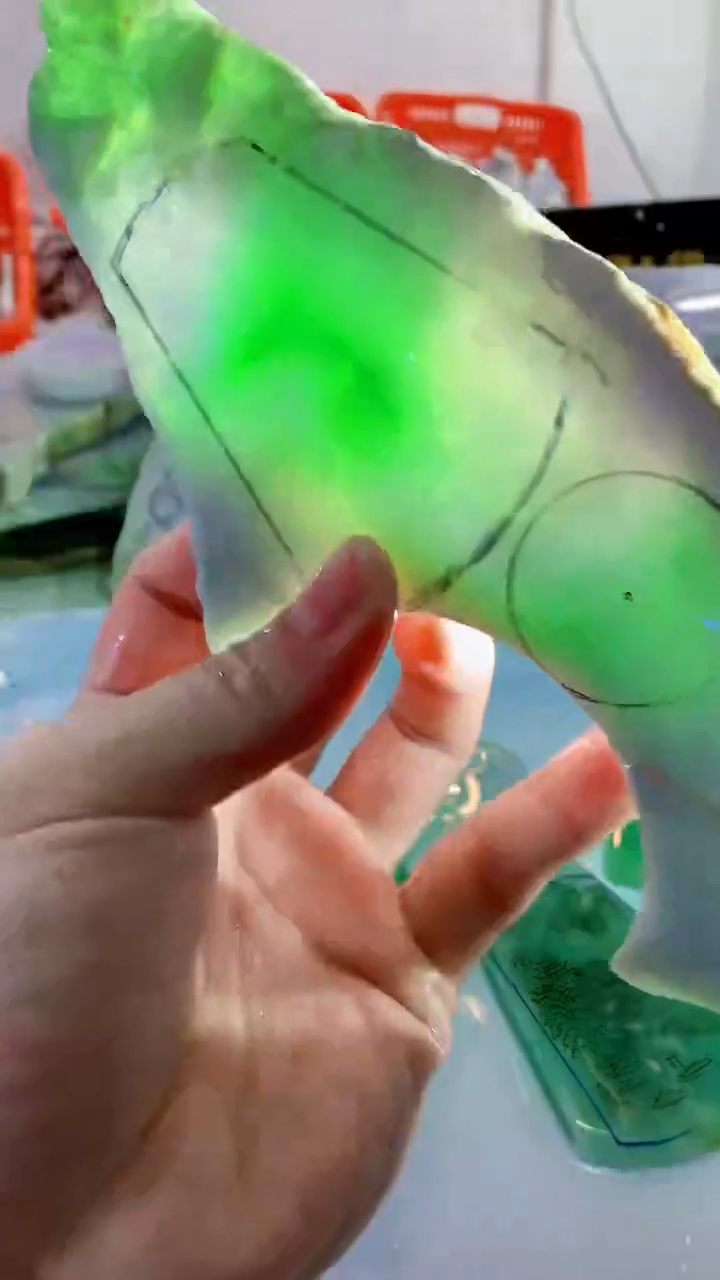 颈饰未镶嵌翡翠缅甸A货翡翠103