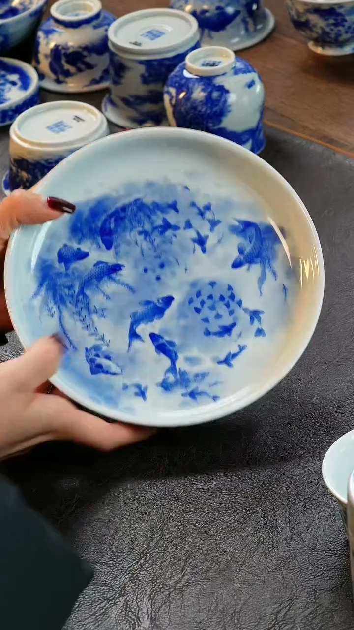 【闪购商品】青山赋鱼壶承陶瓷