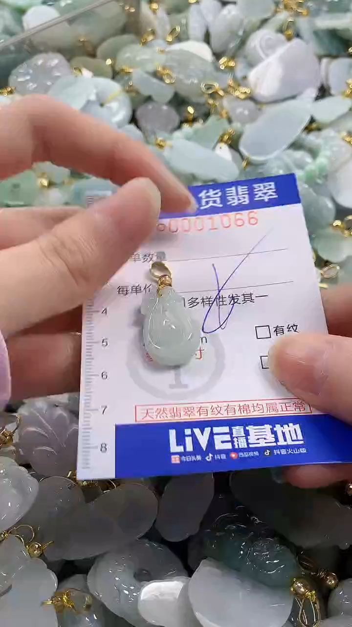 颈饰未镶嵌翡翠纯天然a货翡翠