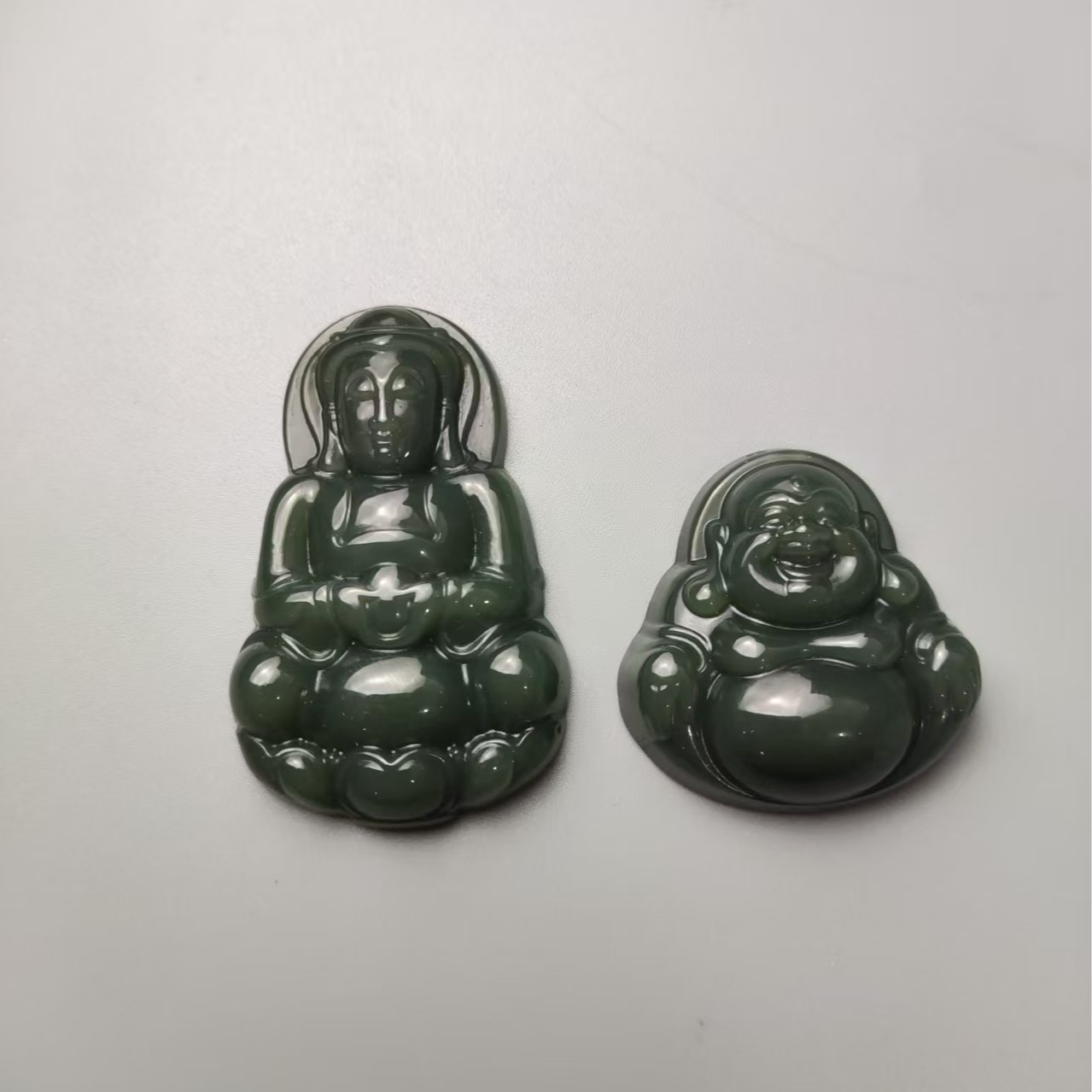 和田玉-观音佛公吊坠0001