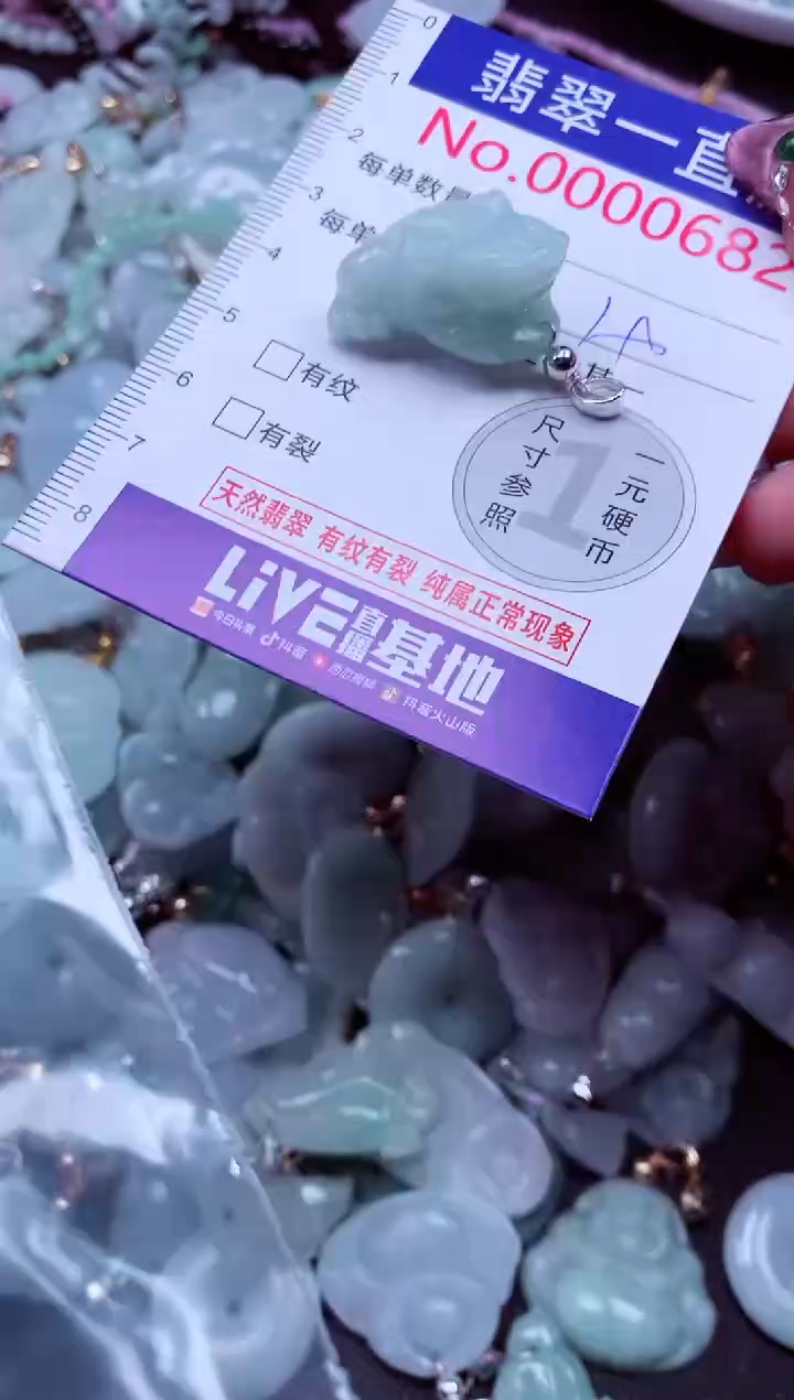 颈饰未镶嵌翡翠682
