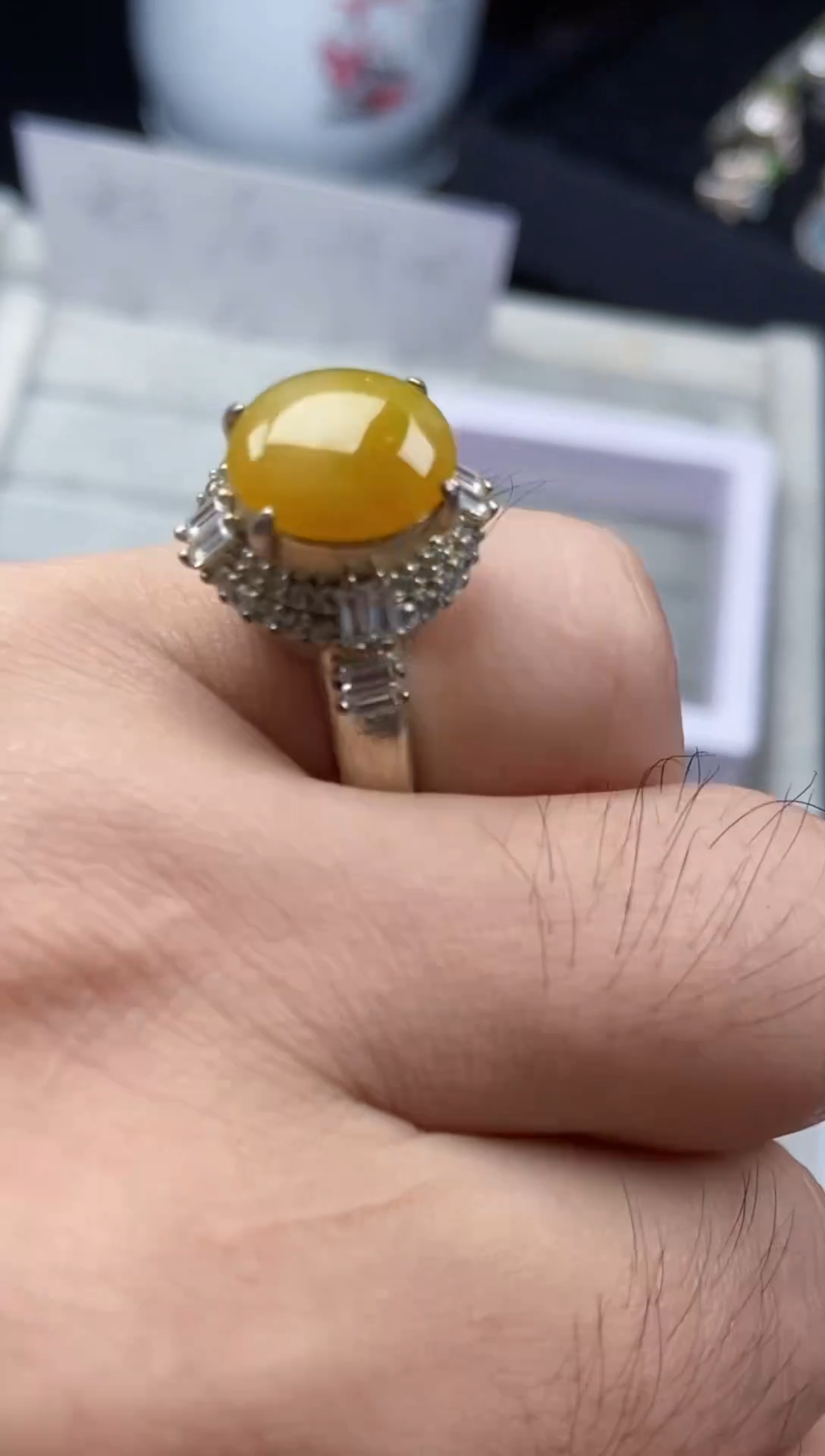 未镶嵌戒指翡翠0000