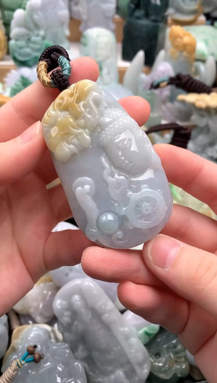 吊坠(不含链)未镶嵌翡翠1