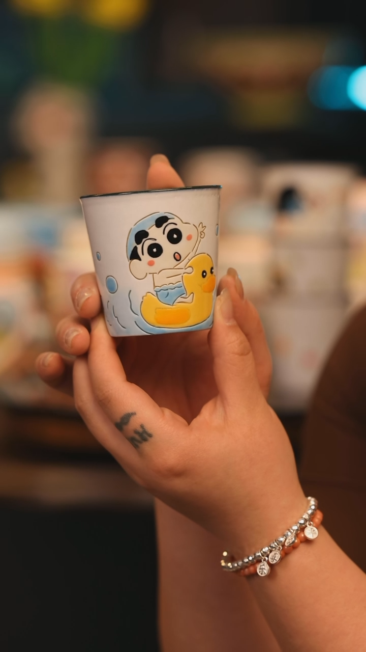 【闪购商品】摆件景德镇釉下彩绘设计师款式陶瓷