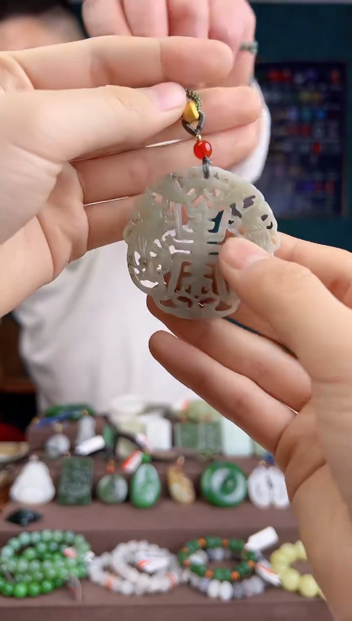 【闪购商品】和田玉颈饰未镶嵌ZZ 拍一发一 多样性发货