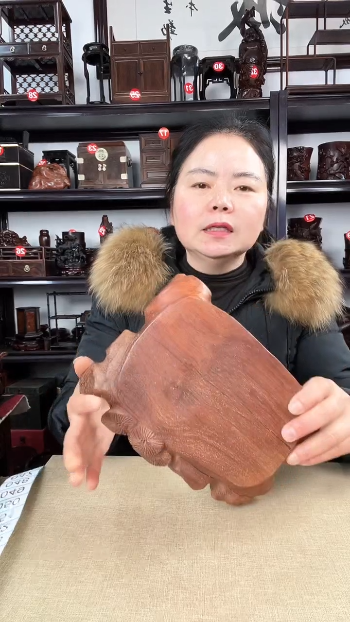 【闪购商品】木44瑕疵老李红木工艺品