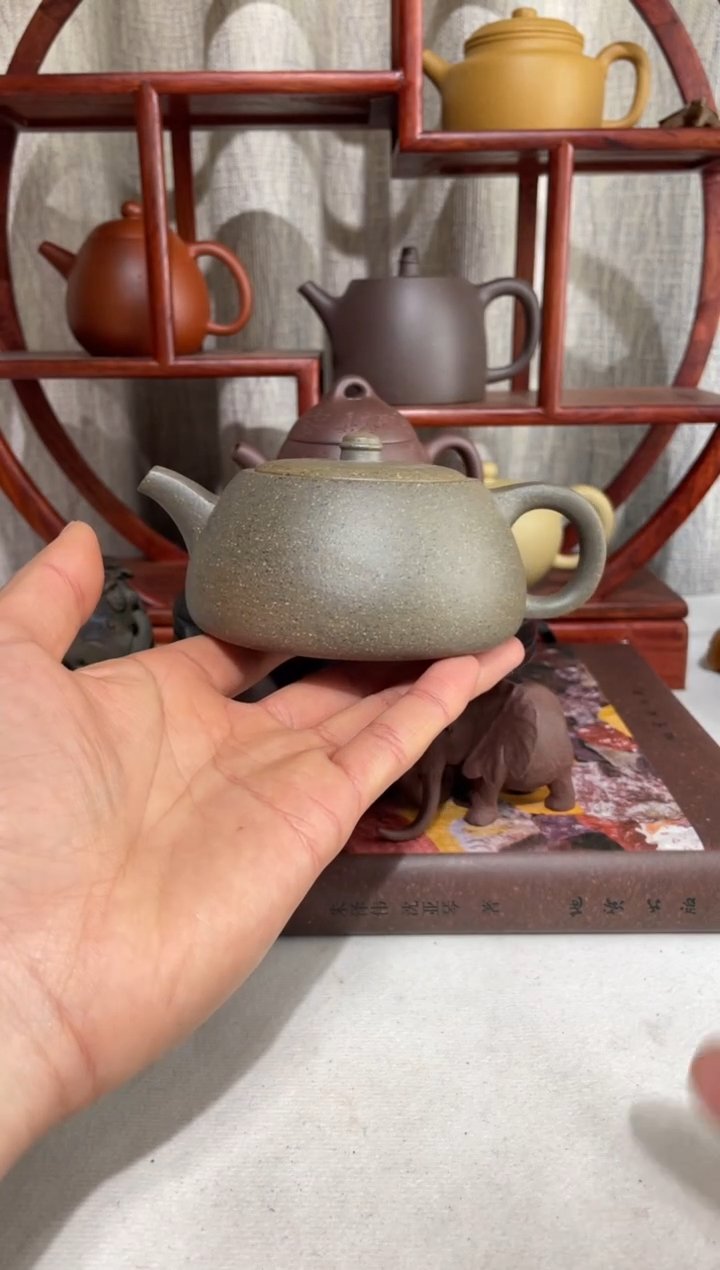 【闪购商品】紫砂茶壶微瑕台西青段手工泥井栏