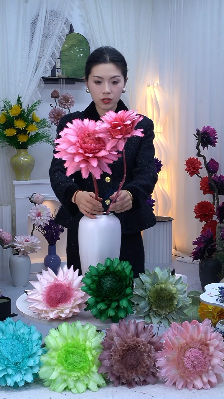 永生洋蓟裸粉2头【叶片有伤】8623