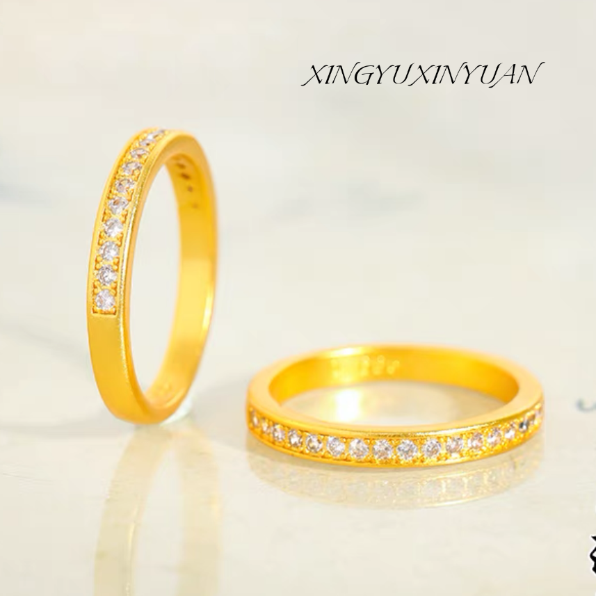 合金戒指 碎银指环简约指环百搭轻奢小众时尚多样性发货 21177