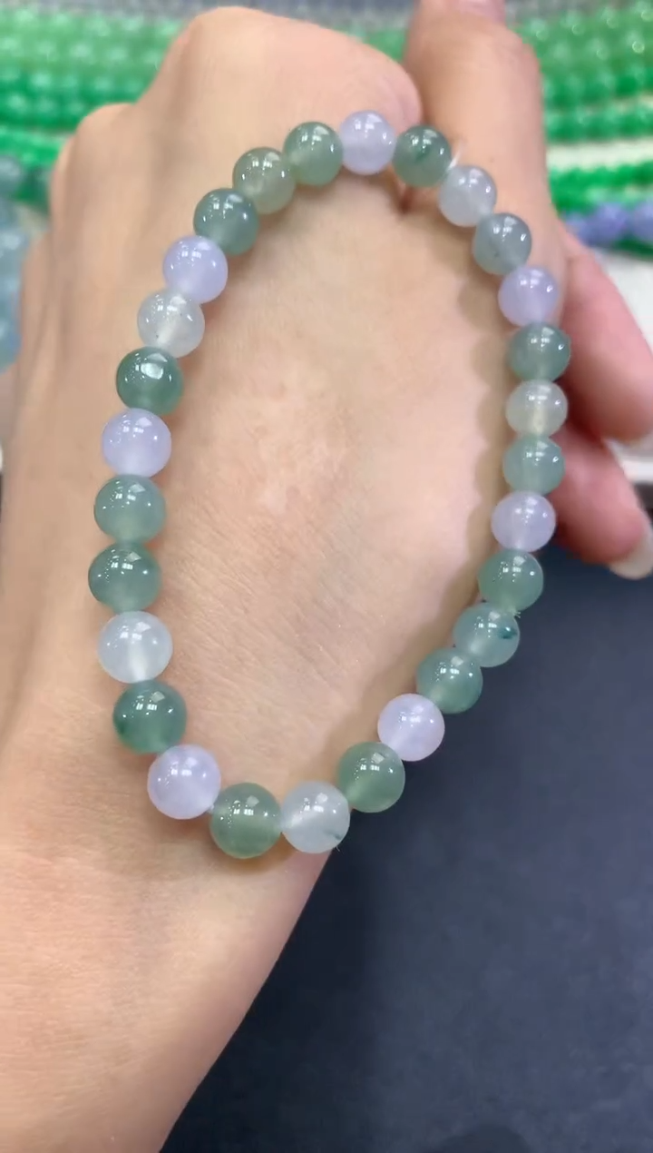 【闪购商品】翡翠手串未镶嵌w65