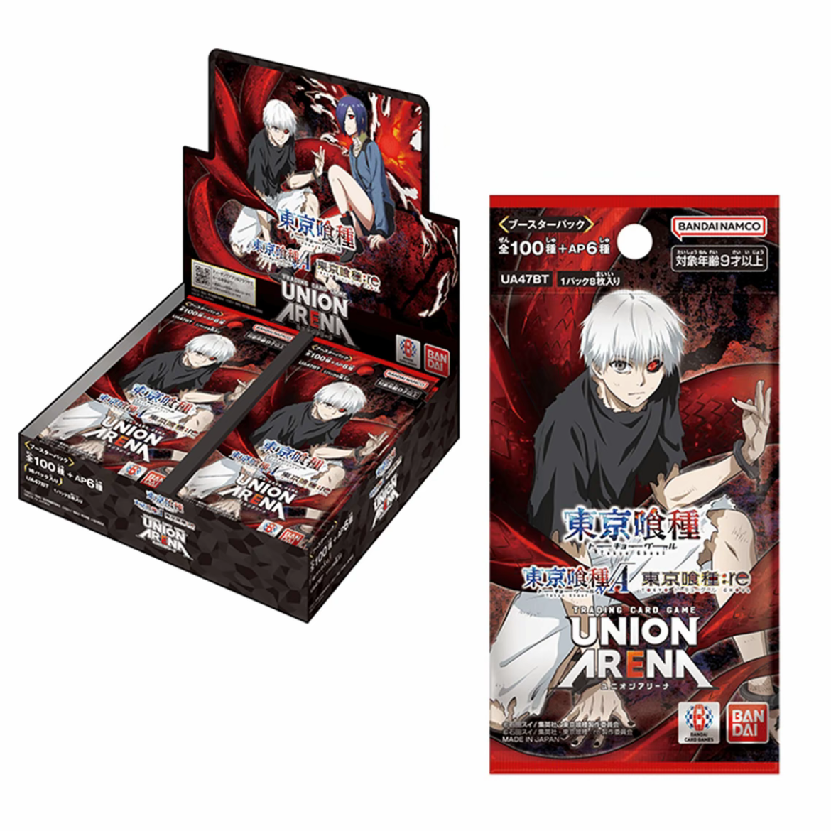 【UA】叠叠/平拆《东京喰种》补充包 携战之境 正版潮玩收藏卡牌