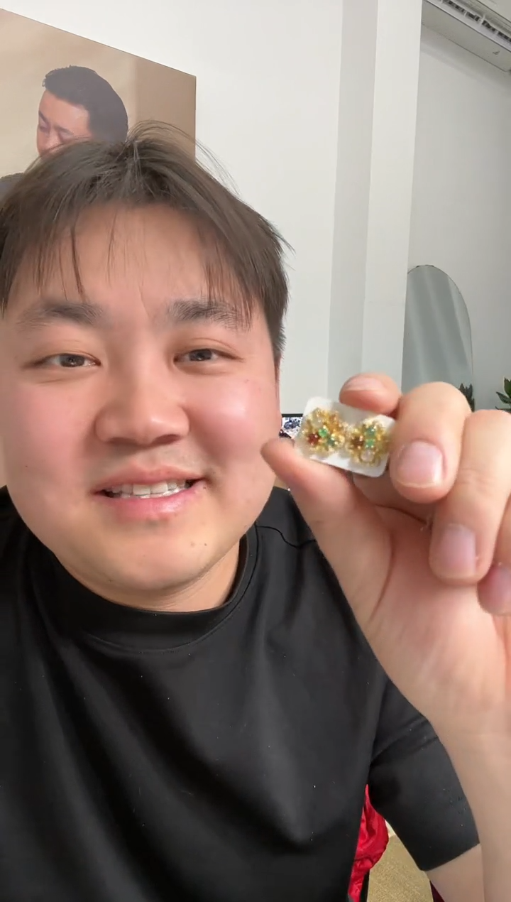 【闪购商品】翡翠耳饰未镶嵌耳环