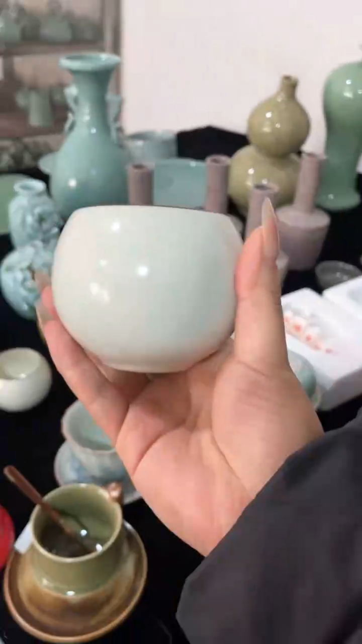 【闪购商品】特价 微瑕 慧仙青瓷