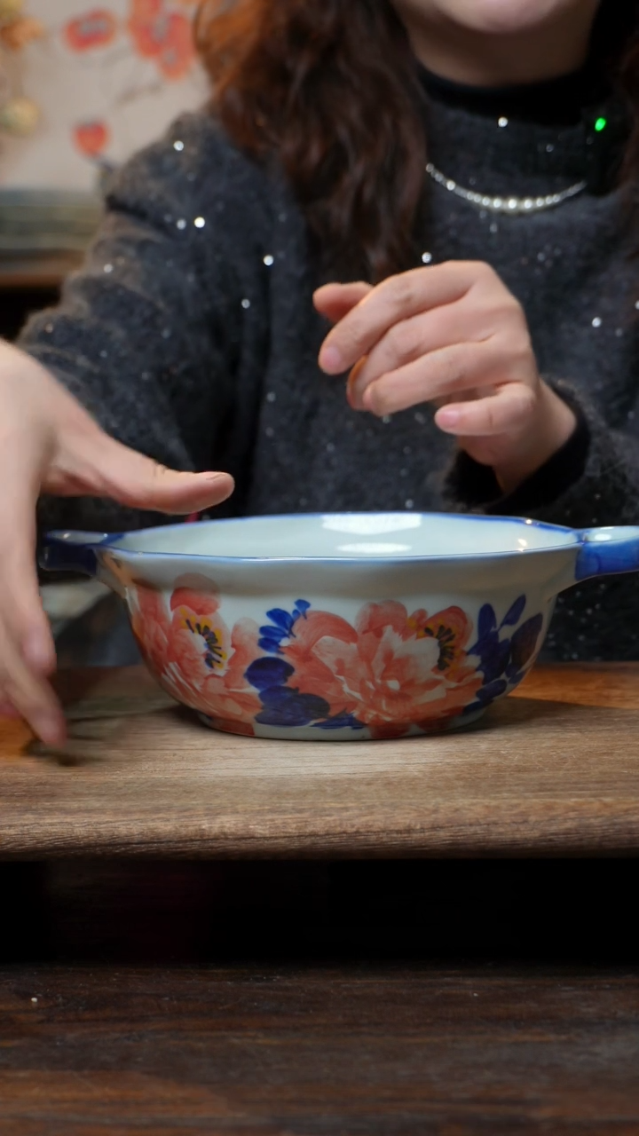 【闪购商品】碗福利1件套  高温釉下彩手工手绘