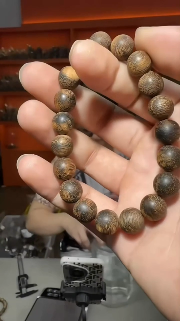 沉香手串72号沉水达拉干14g1.1多样性发一