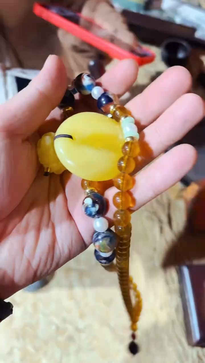 【闪购商品】蜜蜡颈饰未镶嵌硕少爷精选专属链接26