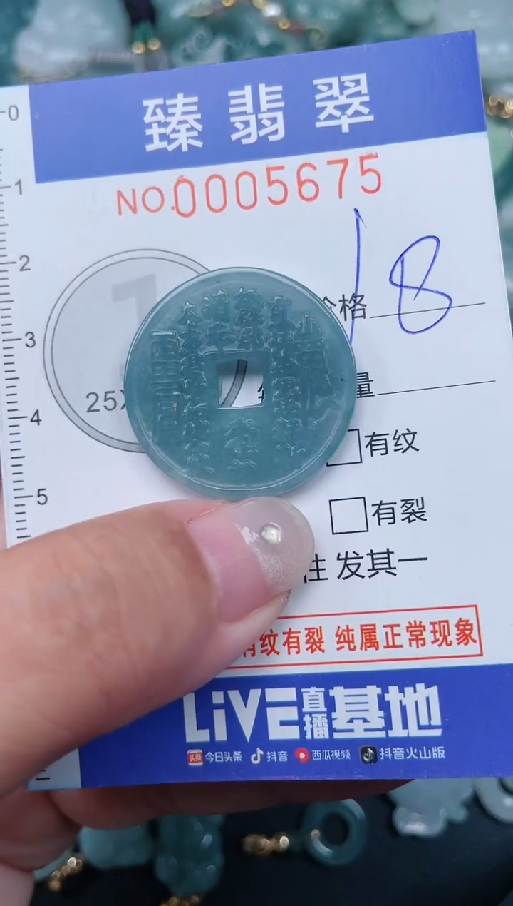 颈饰未镶嵌翡翠.0005675