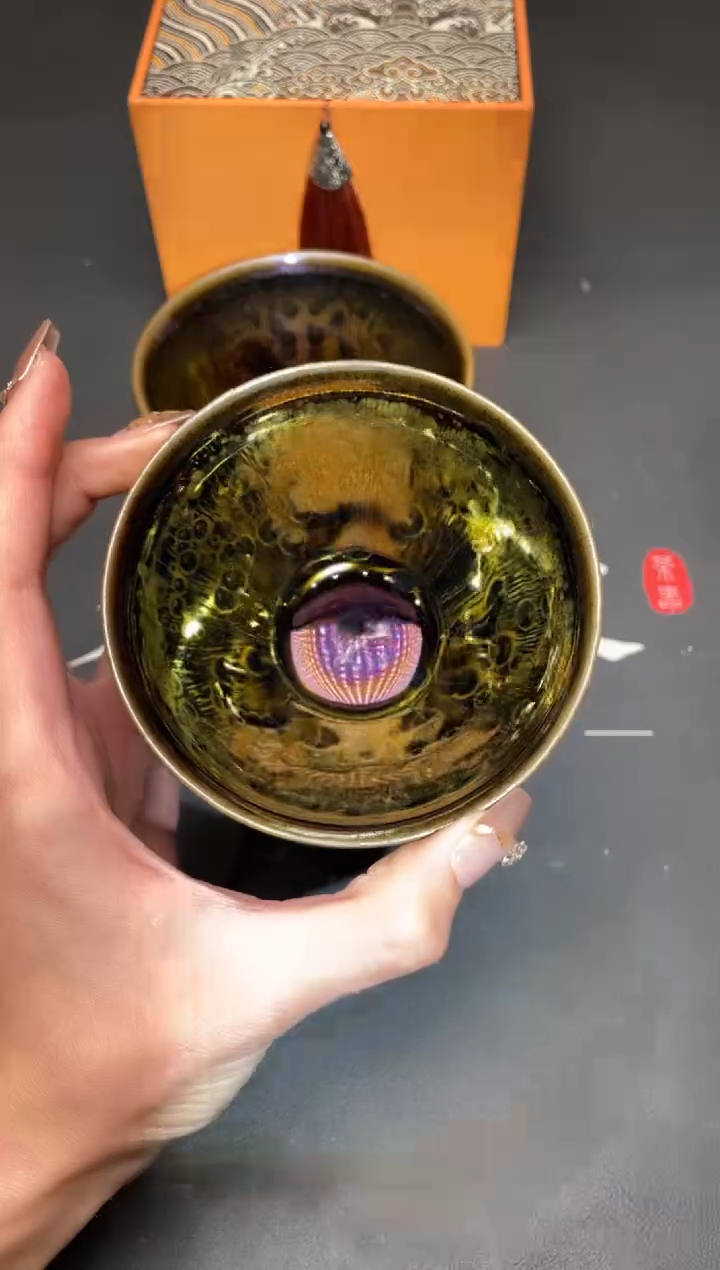 茶盏113@@建窑建盏主人杯
