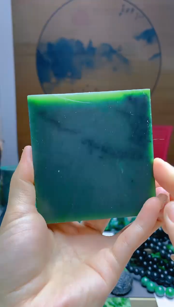 【闪购商品】和田玉（碧玉）珠宝半成品未镶嵌1